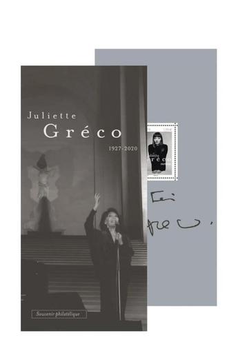 Jaar 2025 Souvenir - Juliette Gréco (1927-2020). beschikbaar voor biedingen
