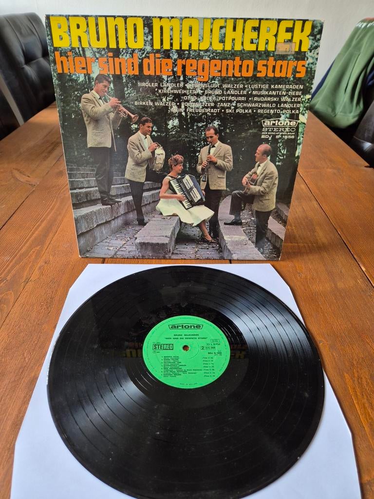 Bruno Majcherek - Hier Sind Die Regento Stars LP, Cd's en Dvd's, Ophalen of Verzenden, Gebruikt
