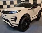 Kinderauto Range Rover Evoque - soft start - leren zit - RC, Kinderen en Baby's, Speelgoed | Speelgoedvoertuigen, Ophalen of Verzenden