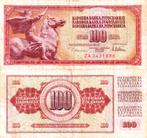 Joegoslavië 100 Dinara 1978, ZA - VF, Los biljet, Verzenden, Joegoslavië