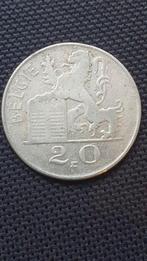 20 Frank 1951 België, Postzegels en Munten, Munten | België, Ophalen of Verzenden, Zilver, Losse munt