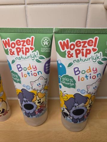 2 tubes Woezel & Pip bodylotion - nieuw- beschikbaar voor biedingen