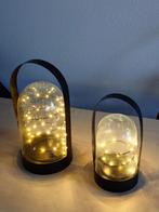 Sirius lantaarns LED lampjes, Huis en Inrichting, Lampen | Tafellampen, Ophalen of Verzenden, Gebruikt, Glas, Minder dan 50 cm