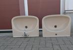 2 vintage wastafels, Ophalen, Gebruikt, Steen, Wastafel
