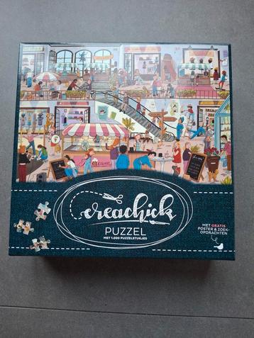 Puzzel creachick crea chick beschikbaar voor biedingen