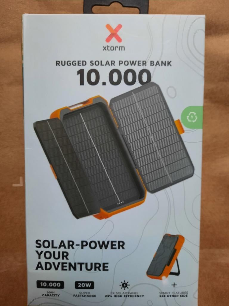Xtorm Rugged Solar Power Bank - Nieuw!, Ophalen of Verzenden, Nieuw, Xtorm