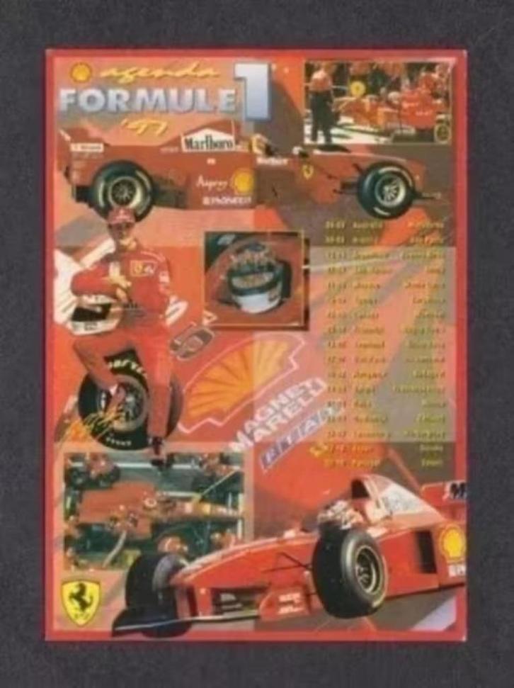 Autosport Formule 1 Agenda 1997 Imola, Monte Carlo Silversto, Verzamelen, Ansichtkaarten | Themakaarten, Ongelopen, 1980 tot heden