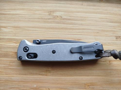 Benchmade bugout flytanium met of zonder hardware, Caravans en Kamperen, Kampeergereedschap, Gebruikt, Ophalen of Verzenden