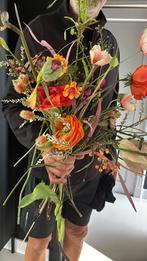 Zijde bloemen, veld boeket, kunst bloemen, Ophalen of Verzenden, Overige soorten, Minder dan 100 cm