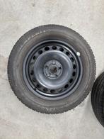 Wielenset Volkswagen met Semperit banden 185/65R15 T, Auto-onderdelen, Banden en Velgen, Ophalen, Gebruikt, 15 inch, Banden en Velgen