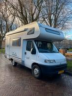 Camper Dethleffs Globetrotter Esprit alkoof, Caravans en Kamperen, Standaard zit, Alkoof, Ringverwarming, Fiat