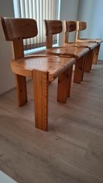 Vintage Design Stoel Finse Ontwerper Antti Nurmesniemi  (4x), Ophalen, Gebruikt, Vier