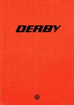 Folder Volkswagen Derby (1976), Boeken, Auto's | Folders en Tijdschriften, Verzenden, Gelezen, Volkswagen