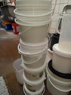 Emmers 10 stuks, 3 liter, Huis en Inrichting, Emmers, Ophalen, Zo goed als nieuw, Kunststof