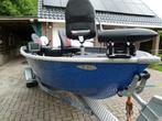 aluminium LOWE visboot met PEGA trailer, Watersport en Boten, Vis- en Consoleboten, Ophalen, Aluminium, Zo goed als nieuw, 3 tot 6 meter