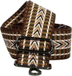 Bag strap - Festival tassenriem/band - zalm/bruin/wit/zwart, Sieraden, Tassen en Uiterlijk, Tassen | Damestassen, Overige kleuren