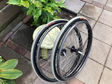 set rolstoel wielen 24 inch Quick Release as  beschikbaar voor biedingen