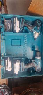 Makita 14,4V boormachine set, Doe-het-zelf en Verbouw, Gereedschap | Boormachines, Ophalen, Gebruikt, Boor- en Schroefmachine
