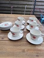 Douwe Egberts kop en schotels cappucino, Ophalen, Zo goed als nieuw, Overige stijlen, Kop(pen) en/of Schotel(s)