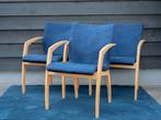 3x Leolux Camarilla | Stoel Blauw | Design, Ophalen, Gebruikt, Drie, Blauw