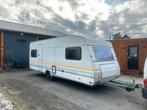 Knaus 540 Caravan - Project/Tuinverblijf/tijdelijk onderdak., 75 kg, Voortentlamp, Omvormbare zithoek, Bedrijf