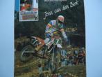 sticker oud Motorcross John vd BERK Worldchampion Yamaha, Ophalen of Verzenden, Zo goed als nieuw, Bedrijf of Vereniging