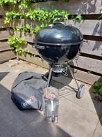 Weber Master-Touch met luxe hoes en grote starter, Ophalen, Weber, Met accessoires
