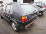 Volkswagen GOLF C turbo diesel 1986, Auto's, 460 kg, Gebruikt, Zwart, Zwart