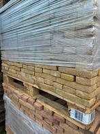 Oude Hilversumsformaat 23.5 x 3.5 cm gele stenen 4.000 stuks, Doe-het-zelf en Verbouw, Metselstenen, Verzenden, Zo goed als nieuw