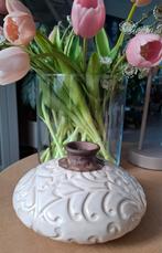 Leuke vaas, Overige kleuren, Ophalen of Verzenden, Minder dan 50 cm, Glas