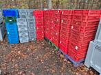 Kratten bakken nestbaar stapelbakken, Doe-het-zelf en Verbouw, Kratten en Dozen, Gebruikt, 60 cm of meer, Minder dan 35 cm, Ophalen of Verzenden