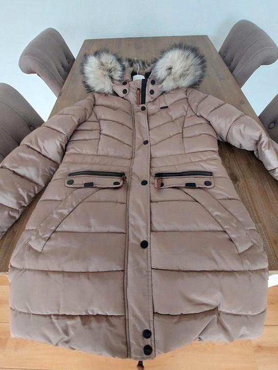 Dik gevoerde winterjas, Kleding | Dames, Jassen | Winter, Zo goed als nieuw, Zwart, Ophalen of Verzenden