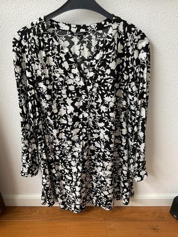 Zwart/wit tuniek van MS Mode, maat 46, Nieuw beschikbaar voor biedingen