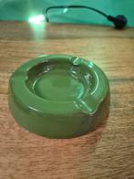 Groen emaille asbak., Antiek en Kunst, Antiek | Emaille, Ophalen of Verzenden