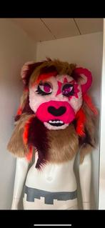 Fursuit partial leeuw feline, Ophalen of Verzenden, Zo goed als nieuw