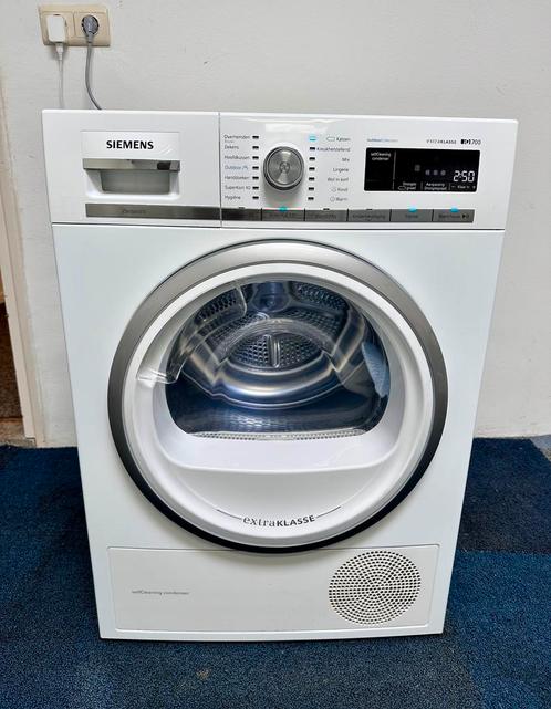 Siemens IQ700 ExtraKlasse warmtepomp droger 8 kg A++ Class, Witgoed en Apparatuur, Wasdrogers, Zo goed als nieuw, Condens, 6 tot 8 kg