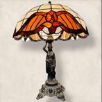 Vintage design lamp tiffany style (Honsel Leuchten), 50 tot 75 cm, Ophalen of Verzenden, Zo goed als nieuw, Metaal
