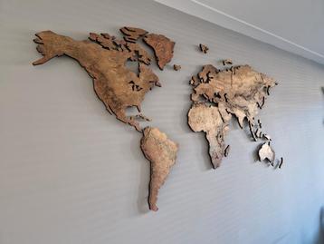 Wereldkaart 200x100 beschikbaar voor biedingen