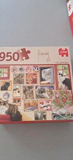 Jumbo Puzzel - Francien - Kattenportretten - 950 Stukjes, Ophalen, 500 t/m 1500 stukjes, Zo goed als nieuw, Legpuzzel