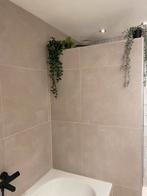 9 stuks 60x60 badkamertegels zandkleurige betonlook, Doe-het-zelf en Verbouw, Tegels, Ophalen, 60 cm of meer, Nieuw, Minder dan 5 m²
