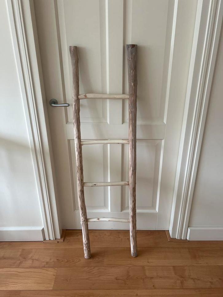 Houten Ladder voor Decoratie, Huis en Inrichting, Overige Huis en Inrichting, Gebruikt, Ophalen