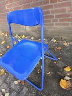 klapstoel blauw, Ophalen of Verzenden