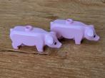 Lego roze varkens 2x, Kinderen en Baby's, Speelgoed | Duplo en Lego, Ophalen of Verzenden, Zo goed als nieuw, Lego