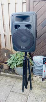 Speaker op statief (1x), Ophalen, Zo goed als nieuw, Minder dan 500 watt