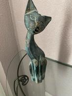 Houten kat, Antiek en Kunst, Kunst | Beelden en Houtsnijwerken, Ophalen