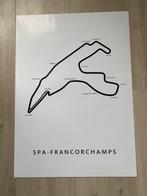 2x fotokaart circuit spa-Francorchamps, Verzamelen, Posters, Nieuw, Sport, Ophalen of Verzenden, Rechthoekig Staand