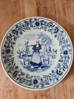 Delfs blauw wand bord, Ophalen