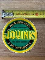 Jovink Sticker ( 6 ), Ophalen of Verzenden, Zo goed als nieuw, Foto of Kaart