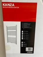 Nieuwe Badkamer Radiator + Thermostaatkraan - Mat Wit, Ophalen, Radiator, Nieuw, 60 tot 150 cm