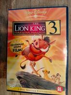 The Lion King Leeuwenkoning deel 3 tekenfilm dvd 2-disc, Cd's en Dvd's, Dvd's | Tekenfilms en Animatie, Gebruikt, Ophalen of Verzenden